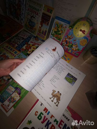 Книги и развивашки 21 шт