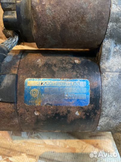 Стартер honda d13b