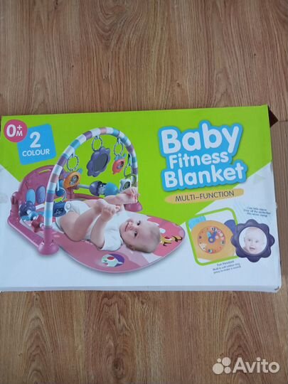 Детский музыкальный коврик развивающий