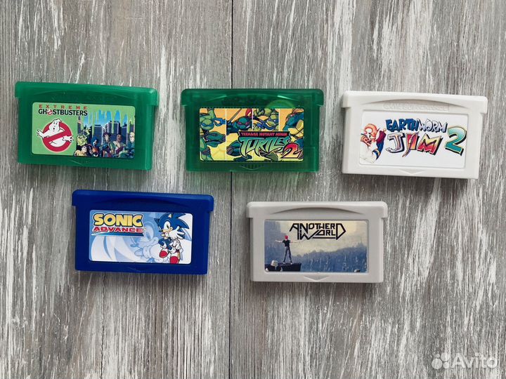 Игры для Game Boy Advance (GBA)