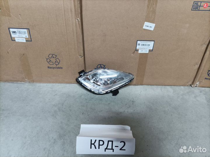 Противотуманная фара правая Hyundai Elantra MD