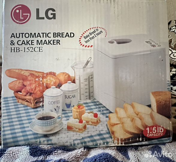 Хлебопечка lg