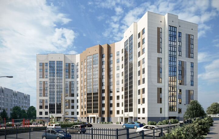 2-к. квартира, 58,9 м², 3/9 эт.