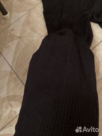 Лосины в рубчик