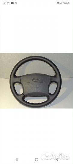 Руль с подушкой priora