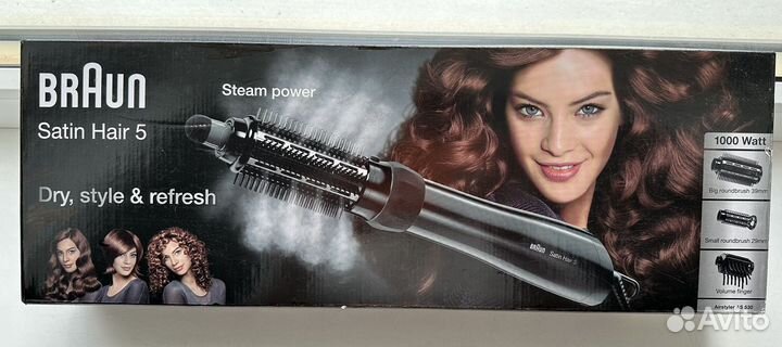 Фен щетка braun as 530
