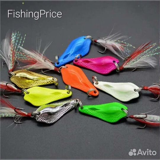 Блесна колебалка на щуку