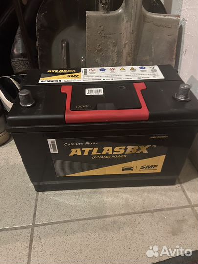 Акккмулятор новый atlasbx MF105D31R