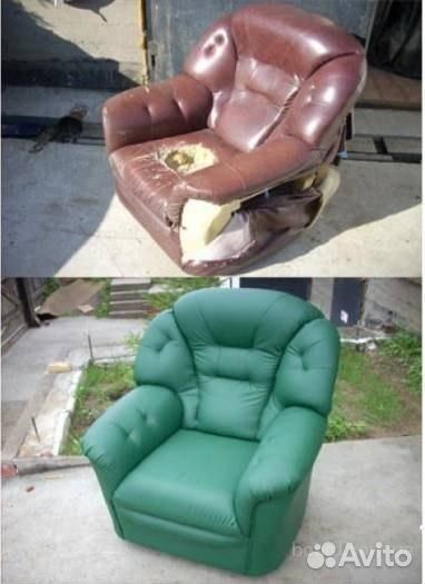 Перетяжка мягкой мебели