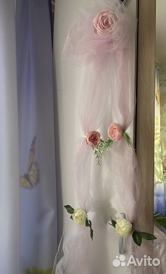 Свадебные ленты на машину