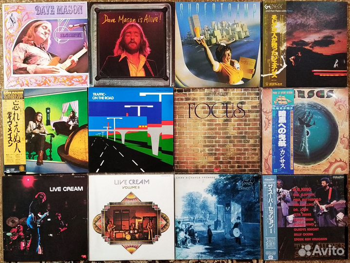 Винил фирменный prog rock art blues jazz rock(2)