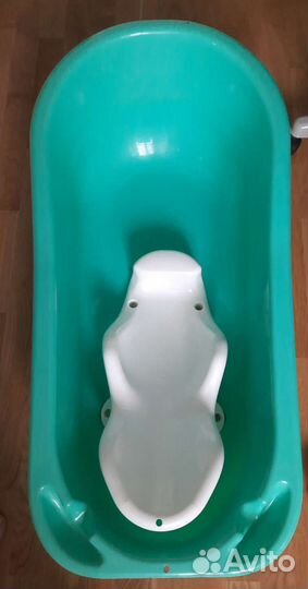 Детская ванночка с горкой Babyton 46 л