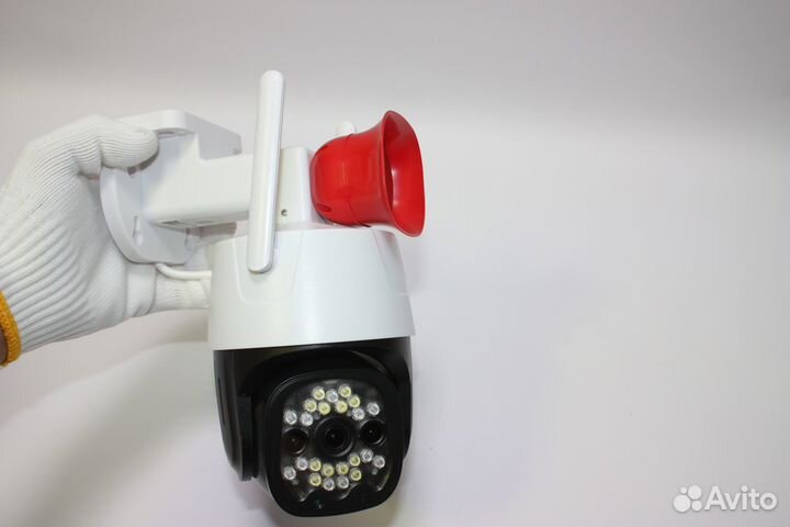 Камера 4G уличная под SIM с громкоговорителем