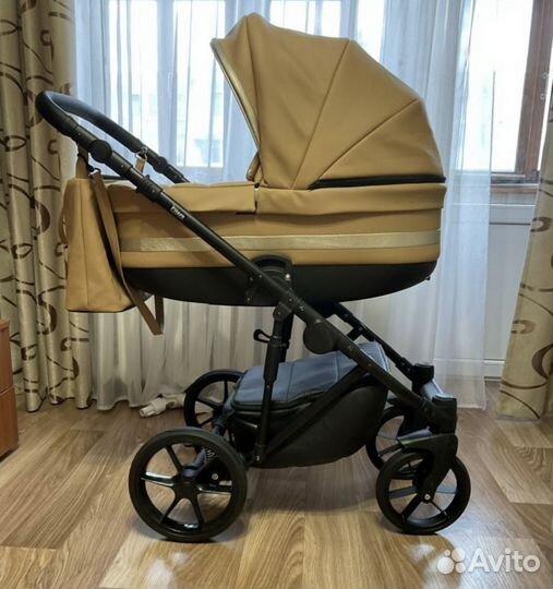 Коляска Pituso luna (экокожа)