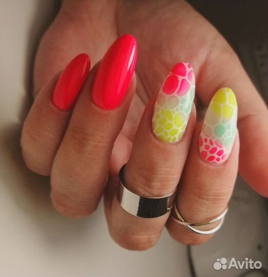 Маникюр гель лак