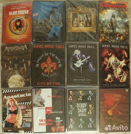 Зарубежная музыка на DVD