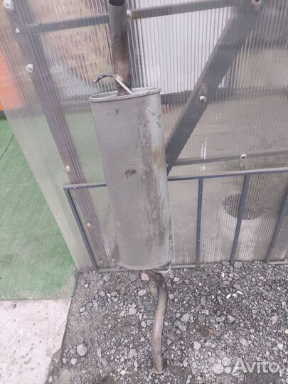 Глушитель на priora хэтчбек