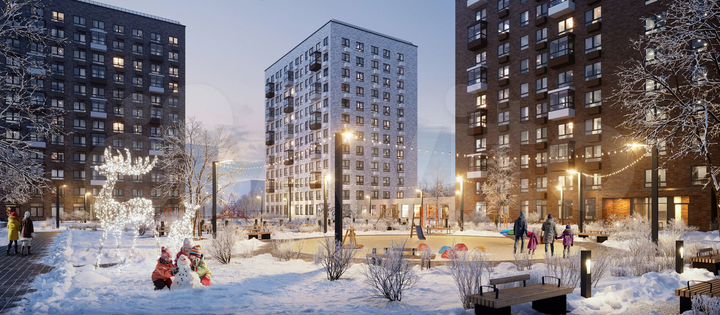 1-к. квартира, 37,3 м², 3/15 эт.