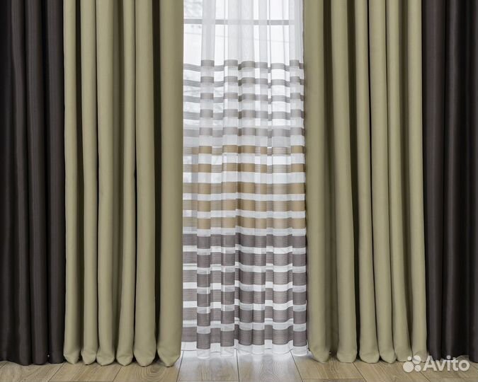 Шторы блэкаут Марсель Дюна