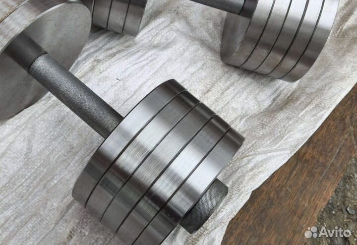 Гантели стальные