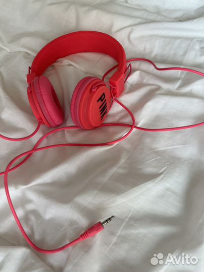 Наушники Pink розовые