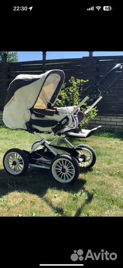 Коляска emmaljunga 2 в 1 идеальное состояние