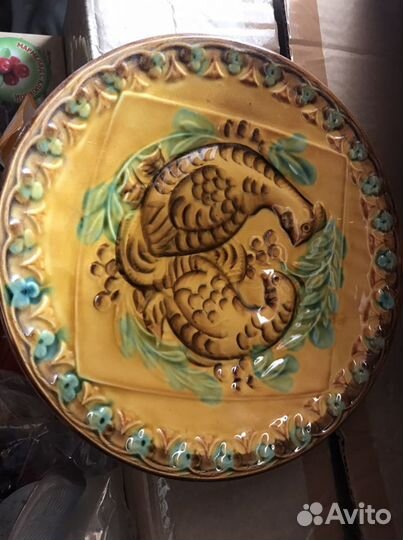 Настенная тарелка СССР