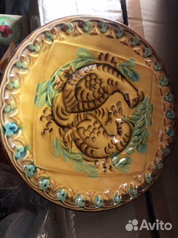 Настенная тарелка СССР