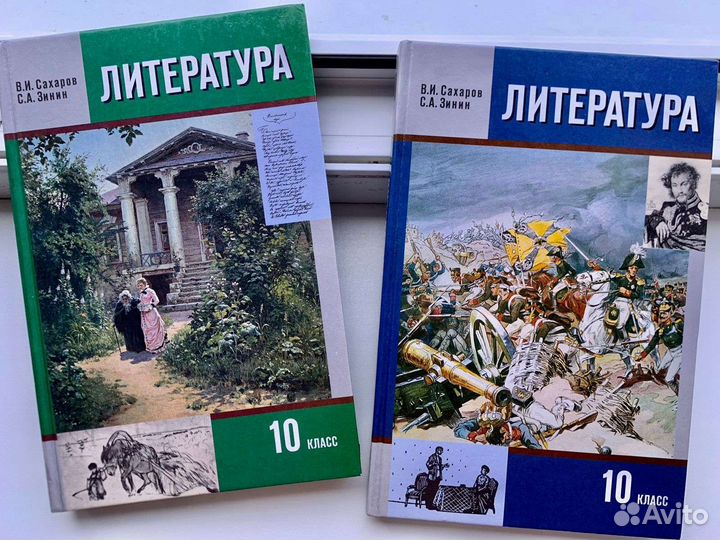 Учебник литературы 10класс