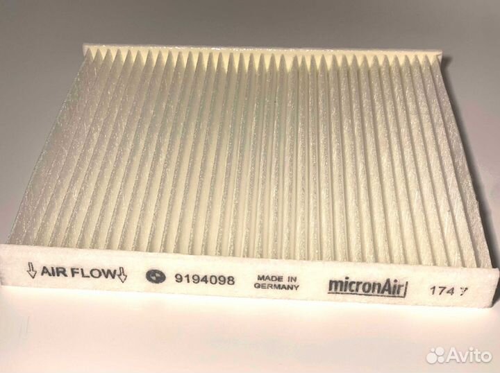 Фильтр салонный BMW 64319194098