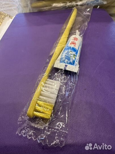 Одноразовые зубные щетки с пастой 100шт