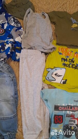 Детские вещи пакетом на мальчика 80