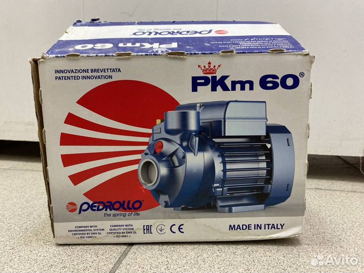 Поверхностный насос Pedrollo Pkm 60 (150830)