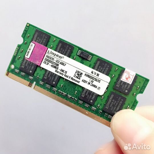 Оперативная память so-dimm Kingston DDR2 2Gb