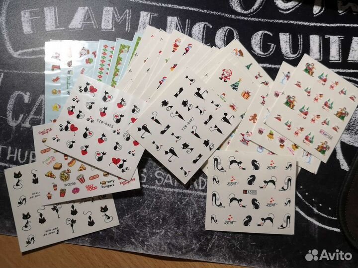 Наклейки на ногти