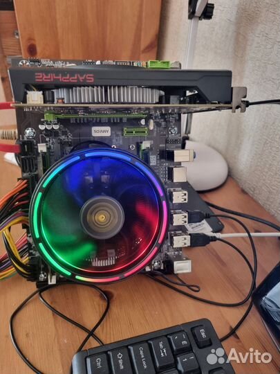Игровой пк 8 ядер /16/256ssd/rx550