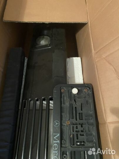 Передний бампер на g класс