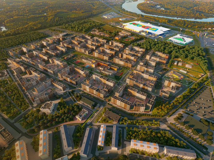 2-к. квартира, 54,4 м², 8/8 эт.