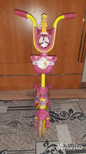 Самокат детский трехколесный бу