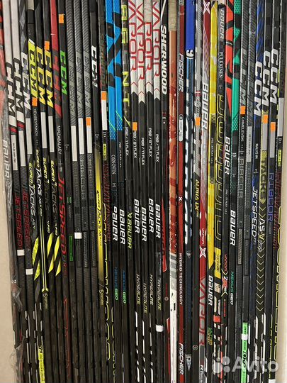 Клюшка хоккейные новые, ремонтные, б/у