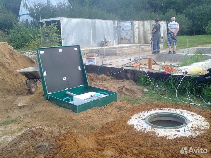 Автономная канализация. Монтаж септика под ключ