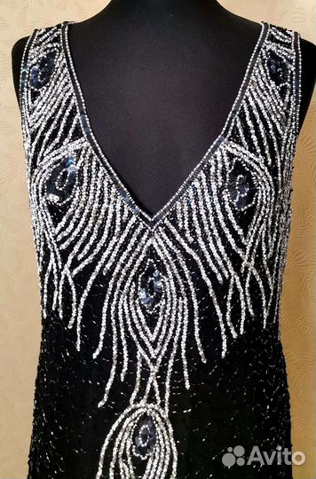 Вечернее платье ручной работы 50-52 размера