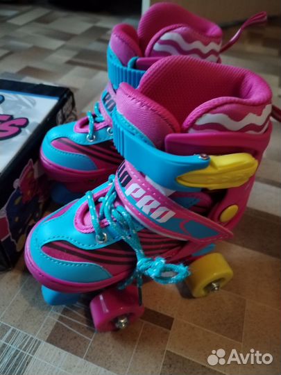 Коньки детские раздвижные