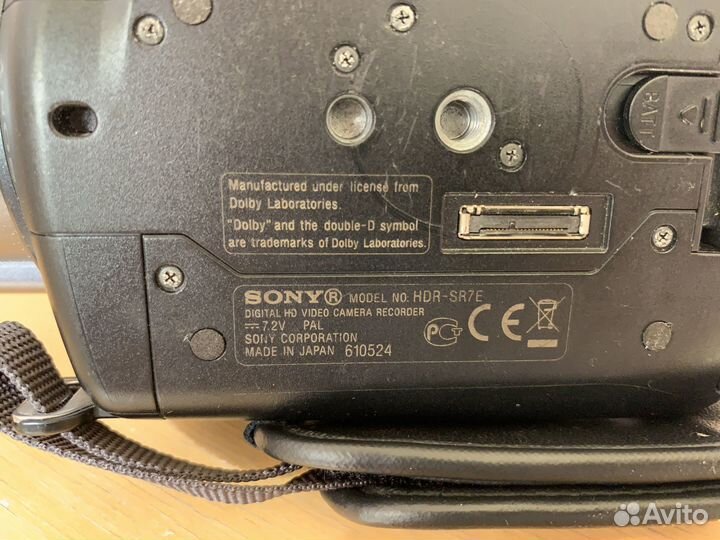 Видео камера sony hdr-sr7e