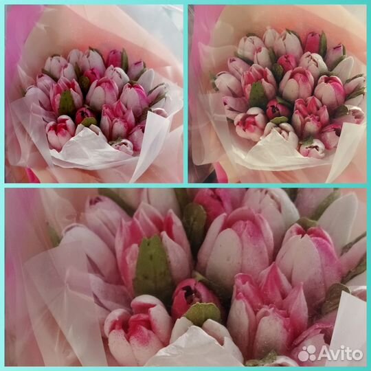 Сладкие букеты из зефира