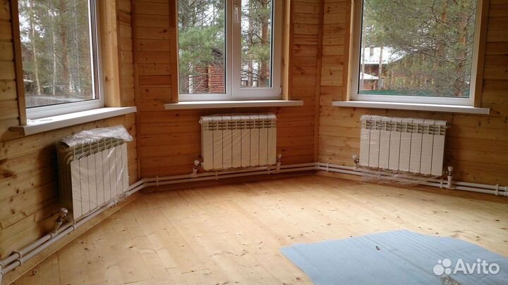 Монтаж систем отопления и водоснабжения