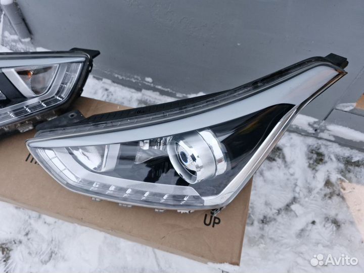 Комплект LED фар Hyundai Creta