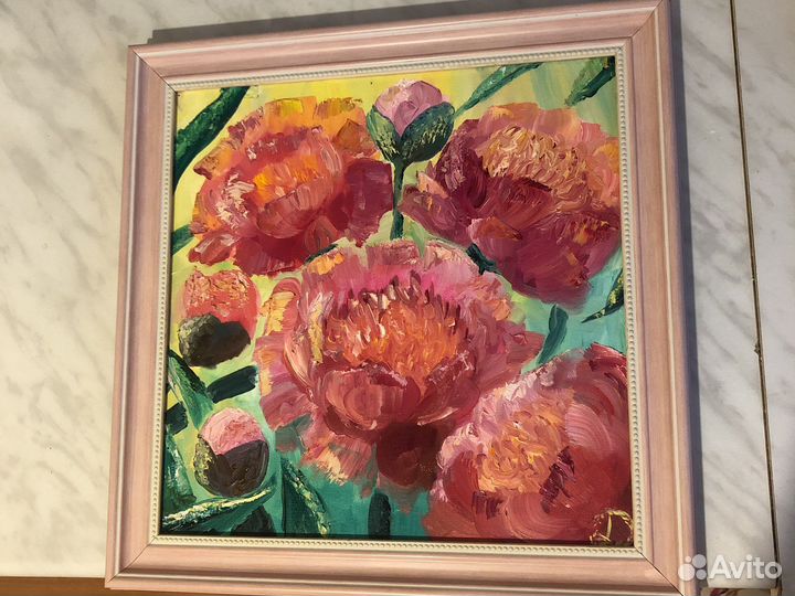 Картина маслом на холсте 