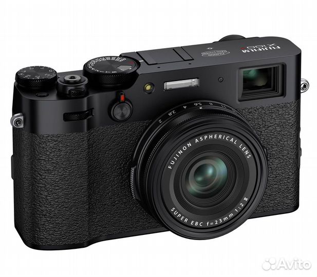 Компактный фотоаппарат Fujifilm X100V черный