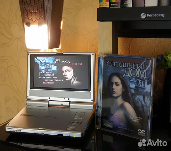 Портативный DVD плеер с LCD дисплеем 7 дюймов